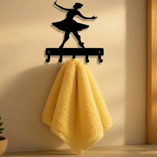 Sturdy Ballet Dancer Wall Hooks For Home Organization And Decoration - view 2