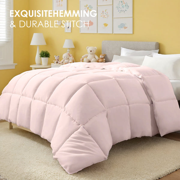 White Plump Duvet, Extra Large Checkered Quilting Luxury Hotel-grade For Bedrooms And Guesthouses. Ultra-soft Thickened - view 2