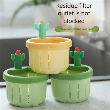 Anti-clogging Cactus Kitchen Sink Drainage Filter Kitchen Sink Kitchen Bath Sink Strainer Drain Filter Basket - view 3