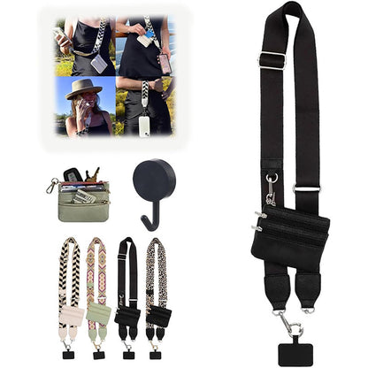 Mobile Phone Storage Lanyard With Zipper Bag - view 7