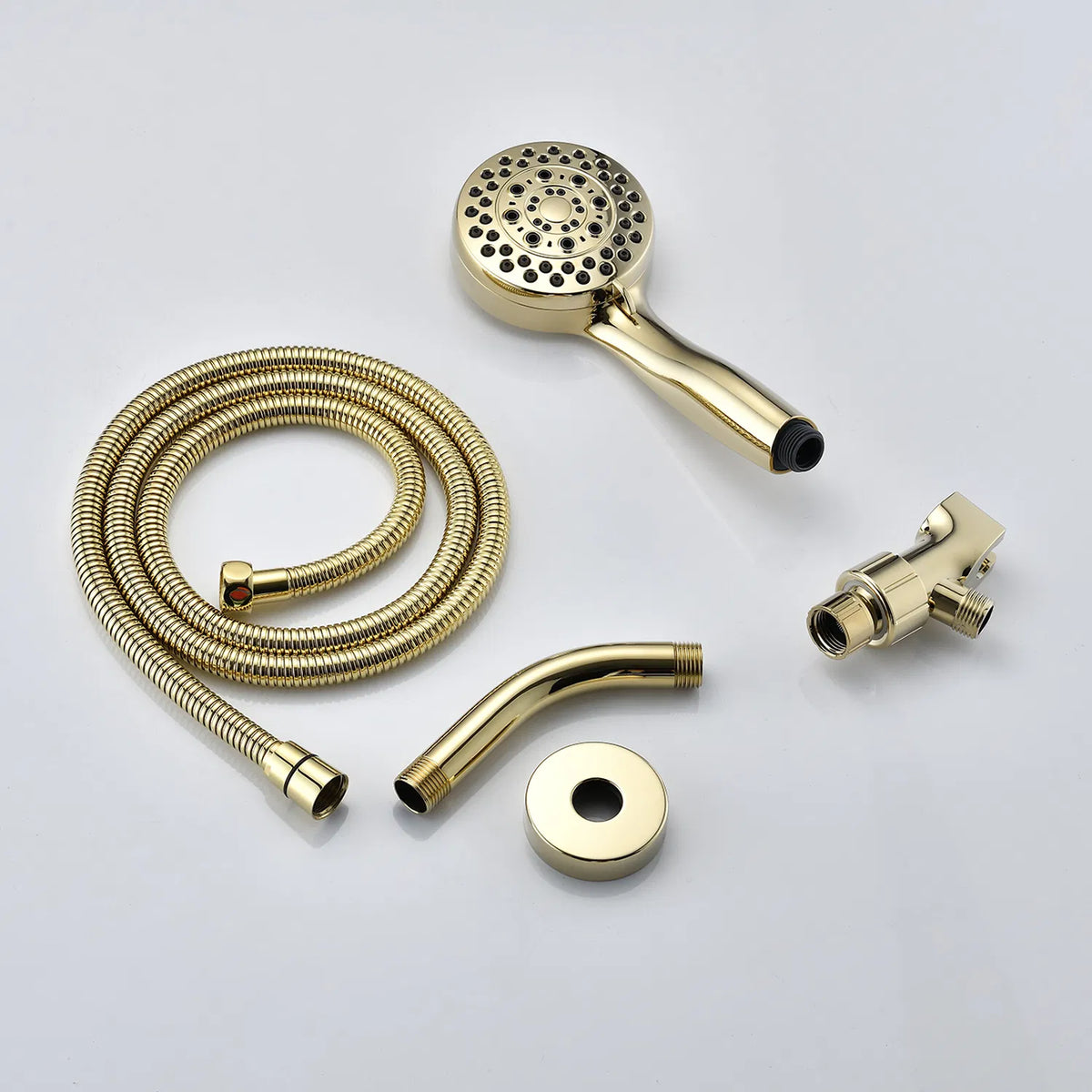 Handheld Shower Head with Hose High Pressure Shower Heads, Gold - view 8