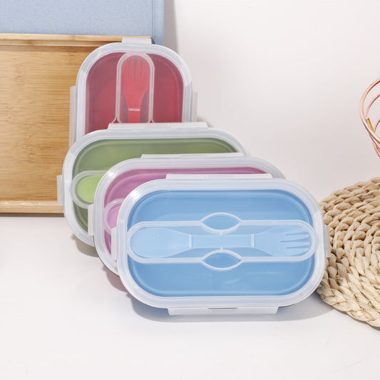 Retractable Folding Lunch Box Bento Box - view 2