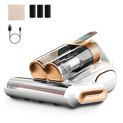 1Pc Mattress Vacuum Cleaner 16Kpa Bed Vacuum Cleaner Handheld Vacuums With Ultrasonic & UVC Light 18000 RPM Brushroll - view 10