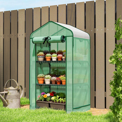Garden Bed With Mini Greenhouse - view 2
