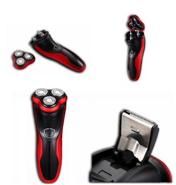 Men's Razor Rotary Waterproof Electric Shaver Pop-Up Trimmer Wet Dry Cordless - view 5