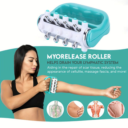 Cellulite Massager Fascia Release And Muscle Massage Roller Mini Trigger Point Deep Tissue Myofascial Release Tool Body