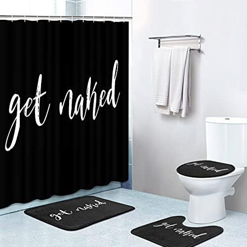 Decorative Artificial Plants Shower Curtain Textile Washable - view 9