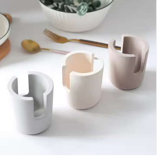 Diatom Mud Sponge Rack Kitchen & Bathroom Sink Caddy For Sponges Scrubbers - view 5