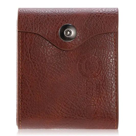 Men's Wallet PU Leather Bifold Purse Slim RFID Blocking Card Holder Cases W / 2 ID Window Coin Pocket - view 2