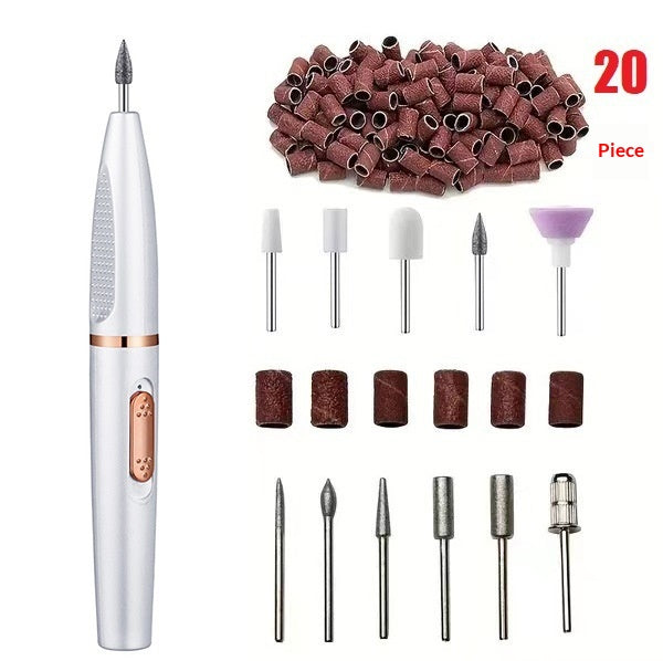 Small Electric Nail File Drill Cordless Nail Polisher - view 7