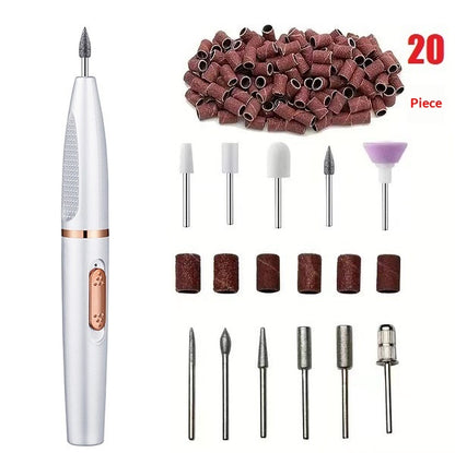 Small Electric Nail File Drill Cordless Nail Polisher - view 7