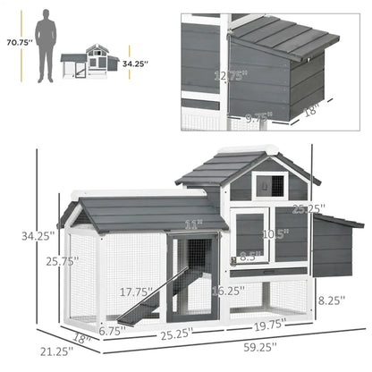 Wooden Chicken Coop - view 5