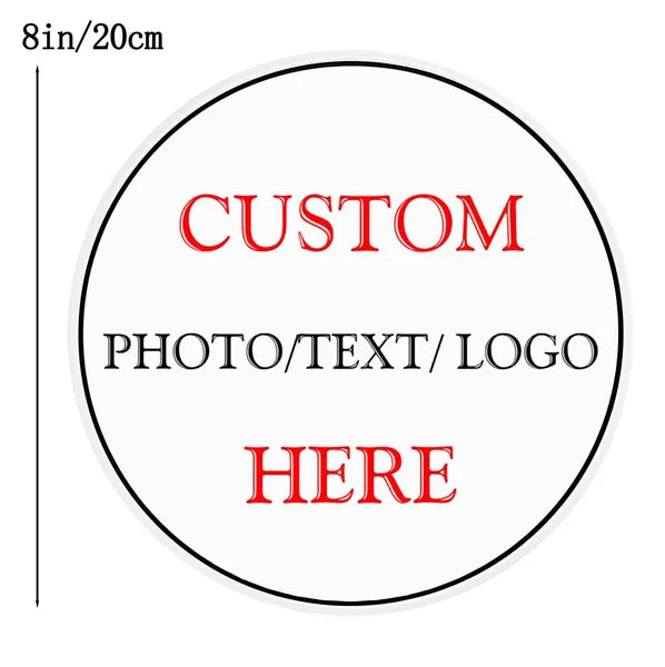 Personalized Metal Decorative Sign - Custom Decorative Tin Sign With Logo Images And Text - Floor Sign For Houses - view 5