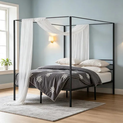 Canopy Bed Frame Only Bed Frame - view 4