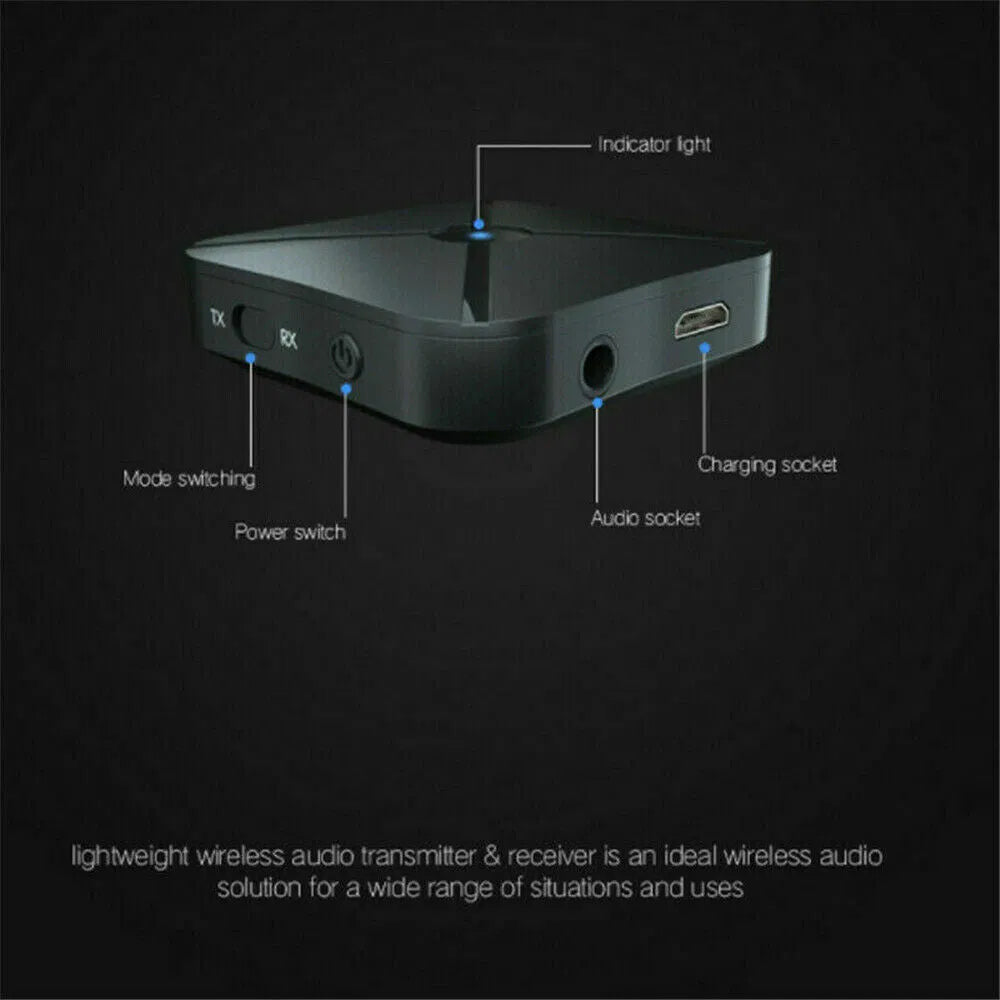 2in1 Bluetooth Transmitter Receiver Wireless Adapter TV Home Stereo A2DP Audio - view 8