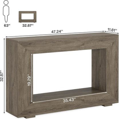 Long Console Table Living Room Table - view 4