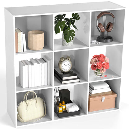 Cube Storage Organizer - Open Cube Bookshelf With Removable Back Panels, Display Storage Bookcase For Living Room - view 4
