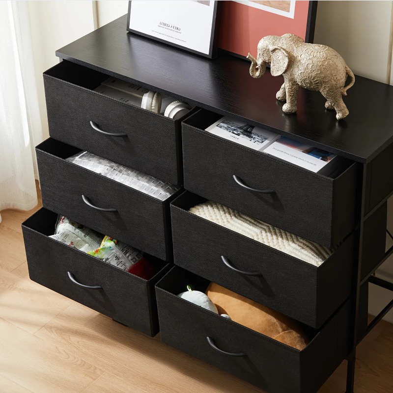 Dresser For Bedroom With 8 Drawers Tall Dresser - view 3