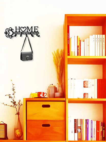 Super Sturdy Wall Hook Rack Entryway Kitchen Storage Organizer Modern Style - view 5