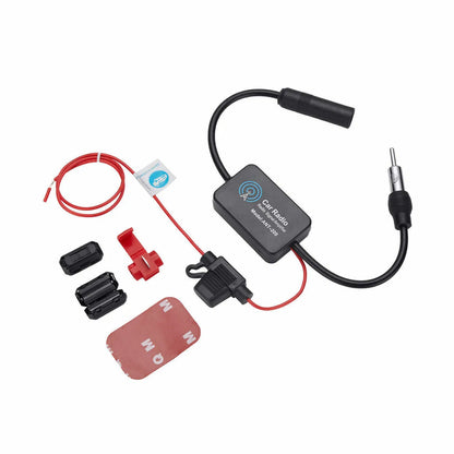 Car Auto Stereo FM & AM Radio Signal Antenna Aerial Signal Amp Amplifier Booster - view 9