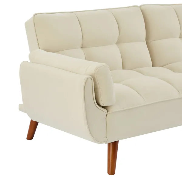 New Design Linen Sofa Furniture Adjustable Backrest Easily Assembled Reclinerst-BEIGE - view 5