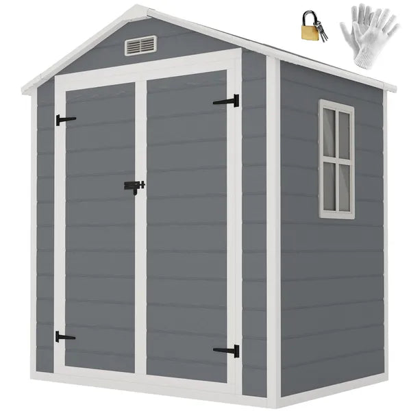 Outdoor Garden Storage Shed Tool House - view 6