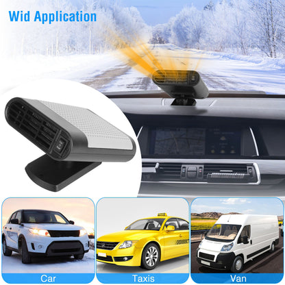 24V Car Truck Heater -200W Fast Heating & Fan Mode, 360° Adjustable - view 5