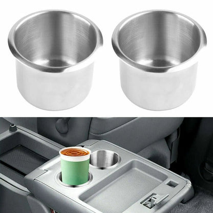 Universal Stainless Steel Cup Drink Holders for Car Boat Truck Marine Camper RV - view 4