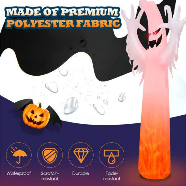 12 Feet Halloween Inflatable Decoration With Built - view 5