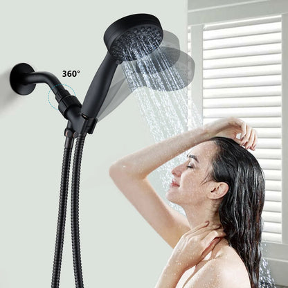 Handheld Shower Head with Hose High Pressure Shower Heads, Oil Rubbed Bronze - view 2