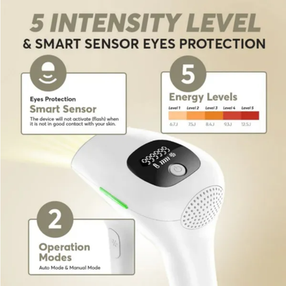 Professional Laser Epilator IPL Hair Removal Body Bikini Leg Depilatory Devic 900 - view 8