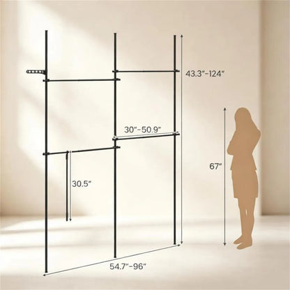 Clothing Supplies with Non-Slip 102.5 Inches - view 7