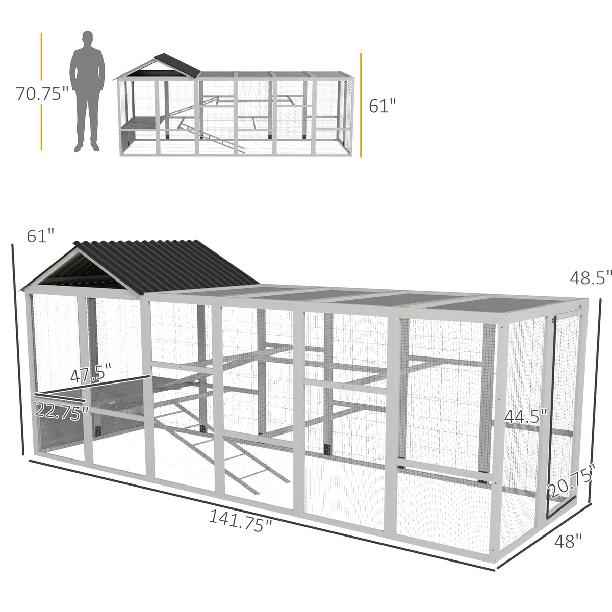 Chicken Coop (Not Supported non-defective remorse returns) - view 2