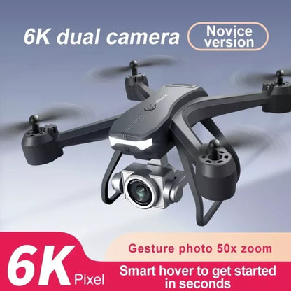 2026 Professional Drone 6K HD Dual Camera Wifi FPV Portable RC Quadcopter 2 BATTERY - view 6