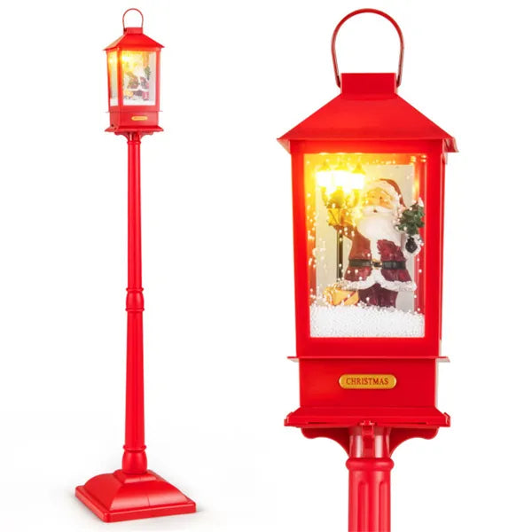 Christmas Streetlights With Music And Detachable Snowball Lights - view 2