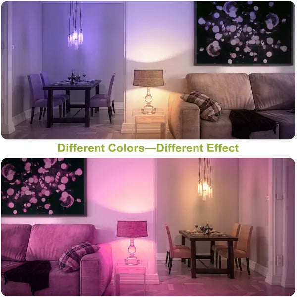 16 Colors Change LED Bulbs E27 3W RGB Dimmable Mood Lighting Lamp IR Remote Control - view 5