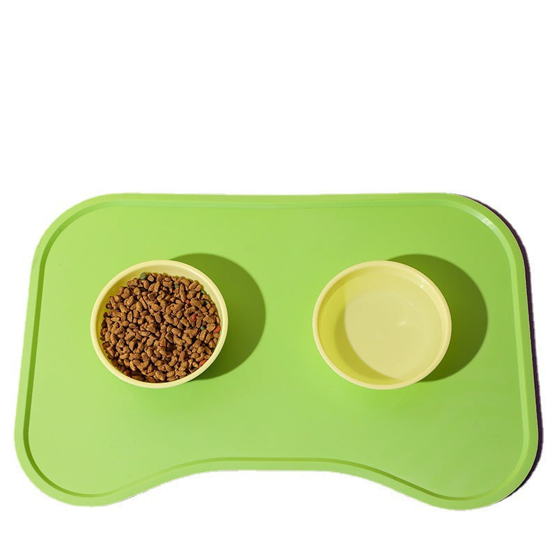Dog Food Mat For Floors Waterproof,Thicker Cat Food Mat Non-Slip,Dog Bowl Mats For Food And Water - view 5