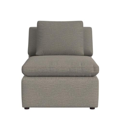 York Modular Armless Chair - view 3