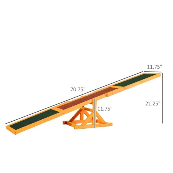 Wooden Dog Agility Seesaw - view 6