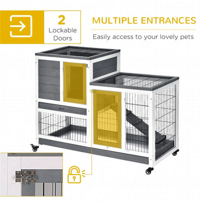 Wooden Rabbit Cage - view 4