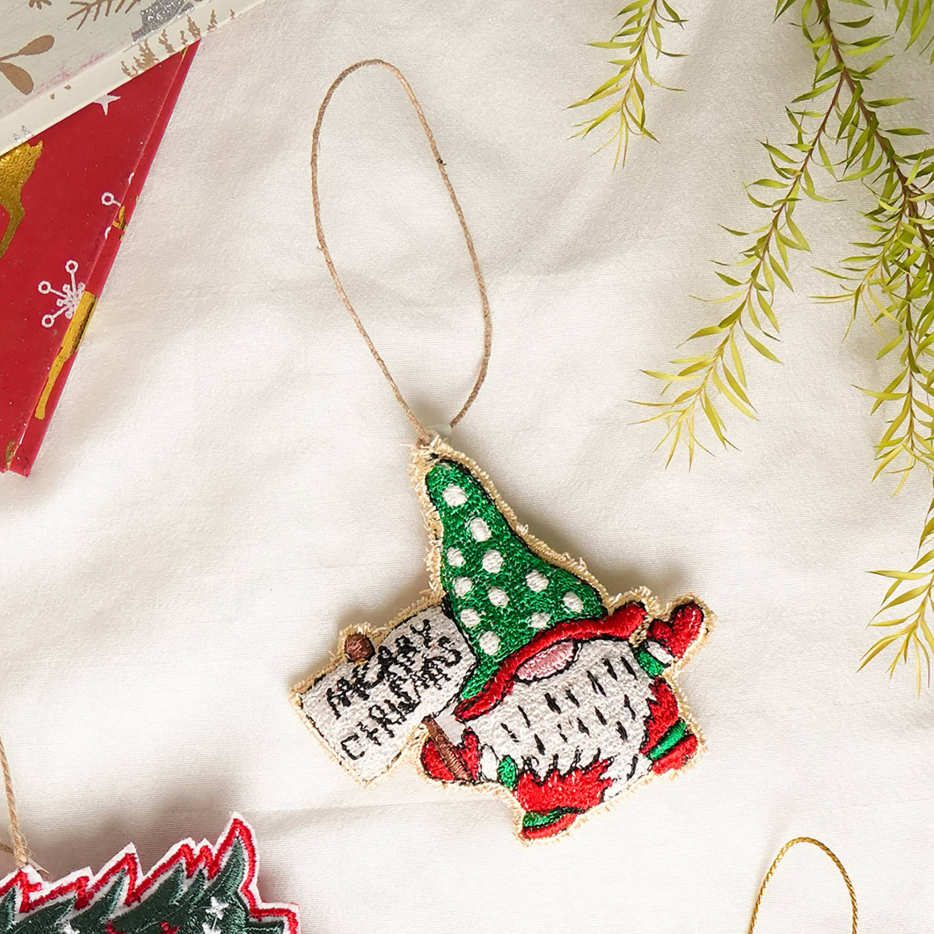Expobazaar Santa Cheer Hanging Ornament - Multi