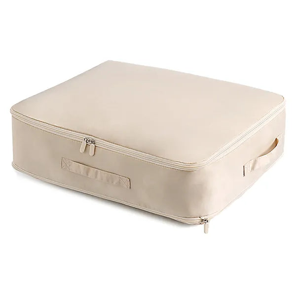 Large Foldable Storage Bag For Comforter Quilt Blanket Clothes Pillows Beddings Self Compression Organizer For Duvet
