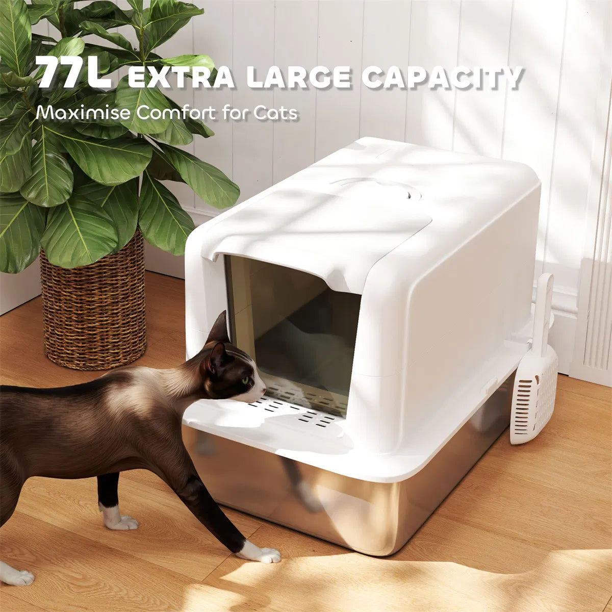 Cat Litter Box, Cat Litter Box Enclosure - view 2