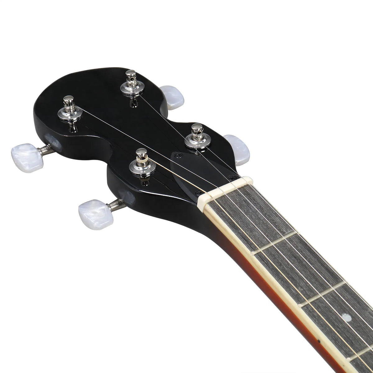 Full Size 5 String Right Handed Banjos Set with Closed Solid Sapele Back & Premium Mahogany Neck and Premium Accessories - view 3