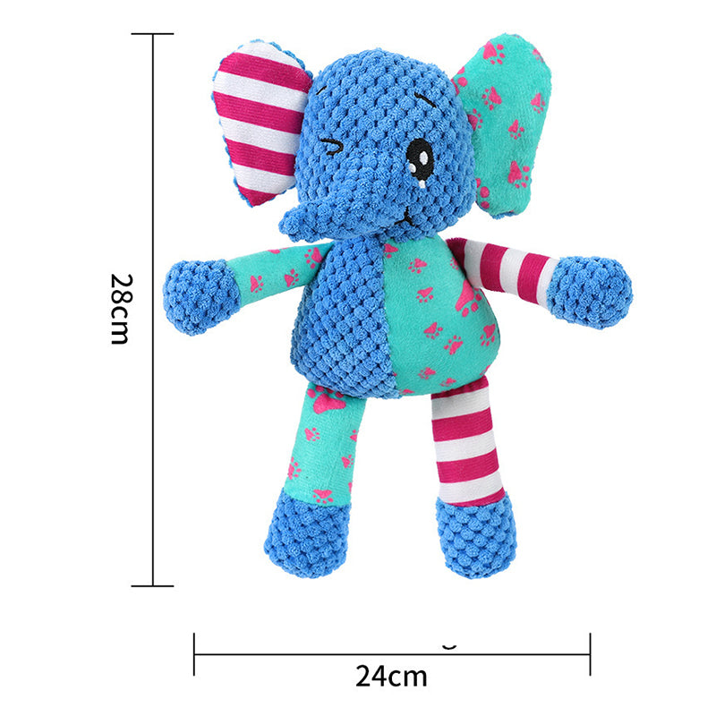 Interactive Dog Toys For Aggressive Chewers Dog Squeaky Toys Pet Grinding Teeth Plush Toy - view 10