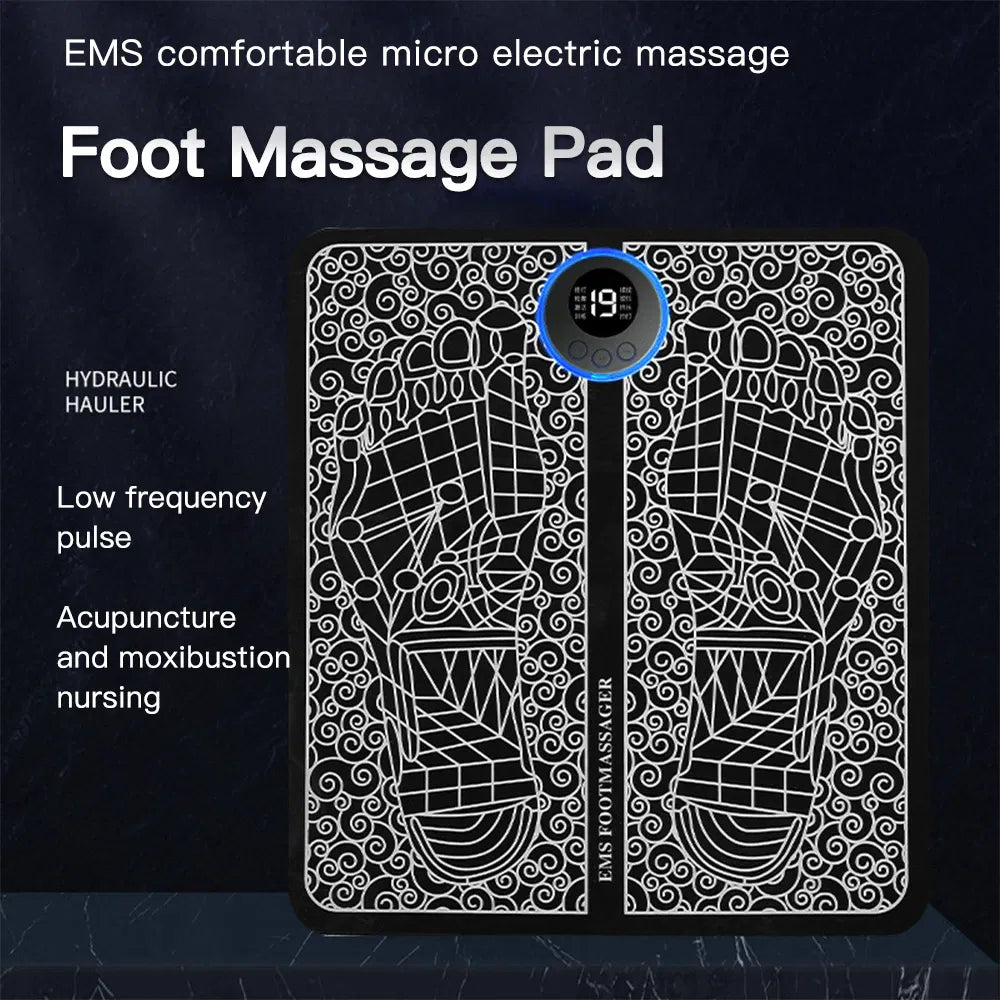 EMS Foot Massager Leg Electric Deep Reshaping Kneading Muscle Pain Relax Machine - view 8