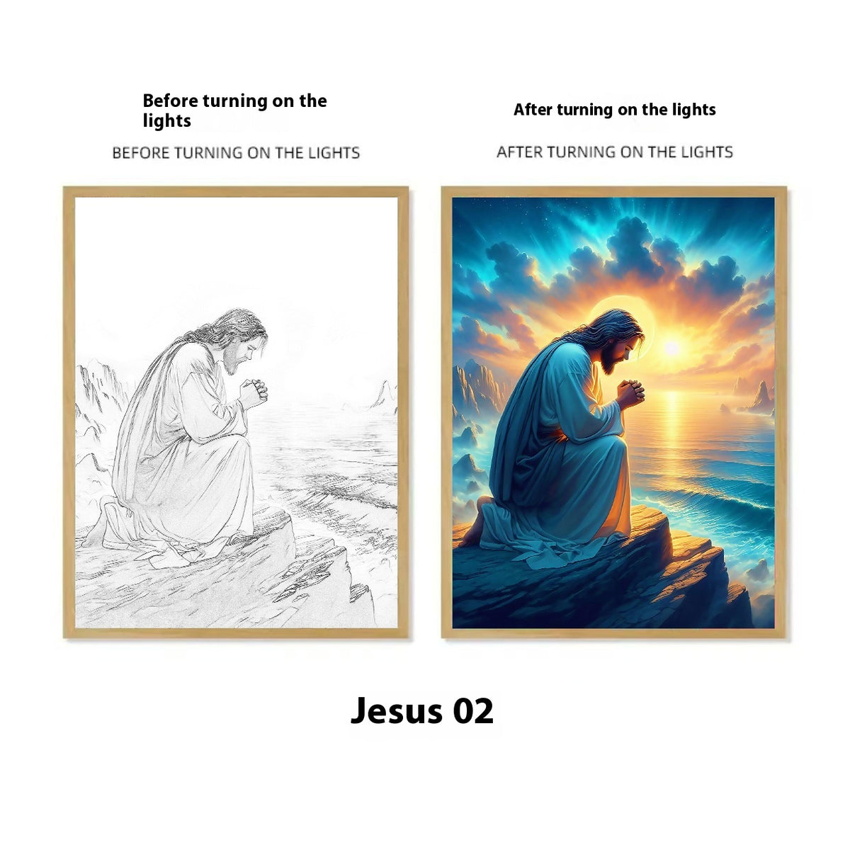 Lights, Picture Frames, Jesus Decorations, Crosses, Redeeming Angels - view 5