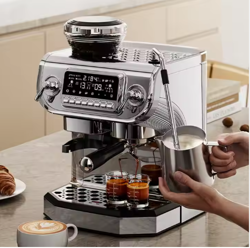 Cappuccino Express Espresso Coffee Machine With Steam Wand - view 5
