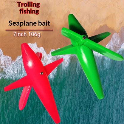 Plane-tail Boat Fishing With Surface Trolling Lures