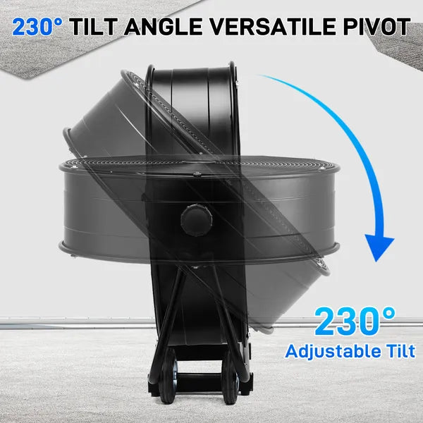 Cooling Fan Industrial With Adjustable Tilt 91.50 X 22.50 X 87.00 Cm - view 2